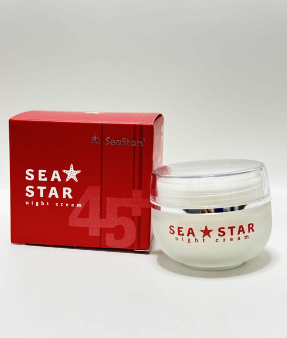 Анти-ейдж Нощен крем Sea Stars 45+ (50мл)