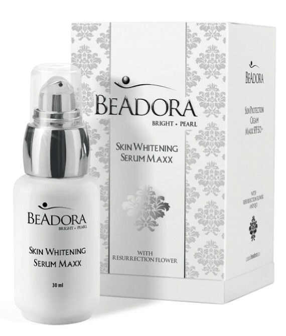 BeAdora Bright Pearl Избелващ Серум Maxx 30мл | Клинично Доказан Ефект | С Lucemine & Alpha-Arbutin | За Равен Тен & Сияние