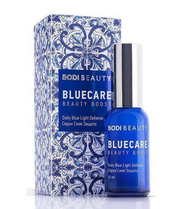 Bodi Beauty Beauty Boost Серум Синя Защита 30мл | Защита от HEV светлина & Цифров стрес | С B-Circadine® & Антиоксиданти | Възстановяване на Кожния Ритъм