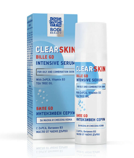 Bodi Beauty Биле GD Clear Skin Интензивен серум – Трансформиращ уход за проблемна кожа (30 мл)