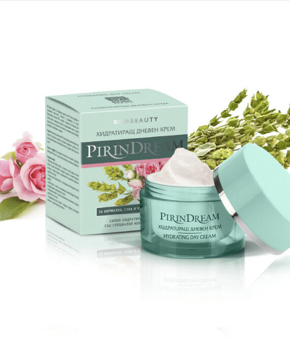 Bodi Beauty Pirin Dream Хидратиращ дневен крем – Интензивна хидратация и анти-ейдж защита (50 мл)