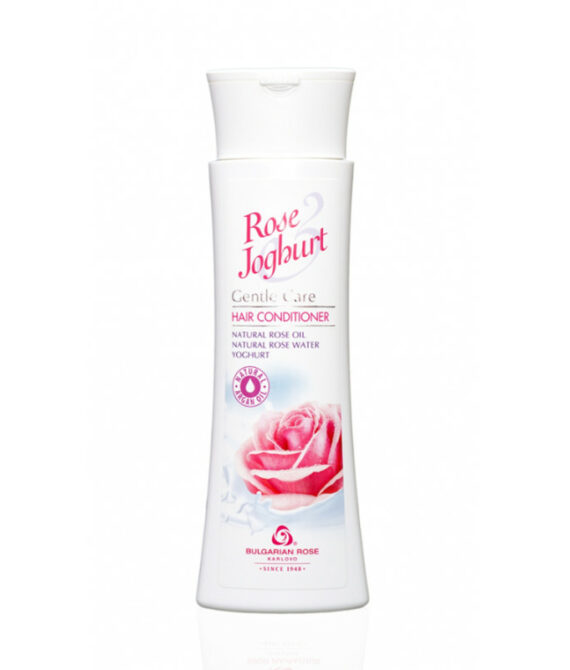 Балсам за третирана коса с розово масло и йогурт Rose & Joghurt – Българска Роза Карлово 200мл