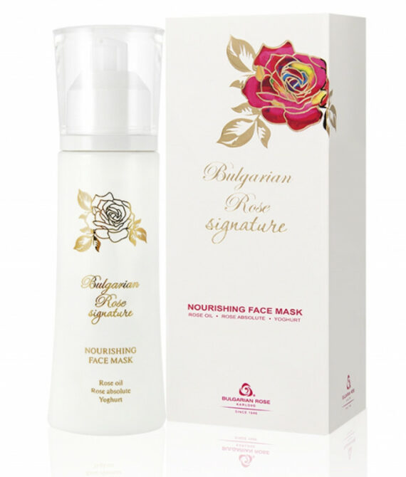 Подхранваща маска за лице против бръчки Bulgarian Rose Signature 100 мл – Българска Роза Карлово
