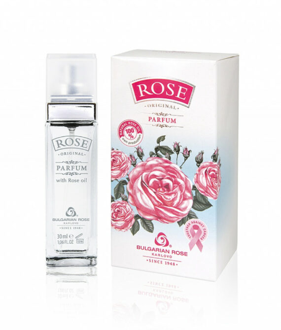 Парфюм с натурално розово масло – Rose, Българска Роза Карлово, 28 мл