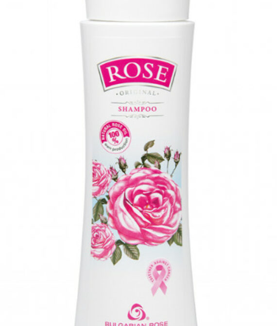 Шампоан с натурално розово масло – Rose, Българска Роза Карлово, 200 мл