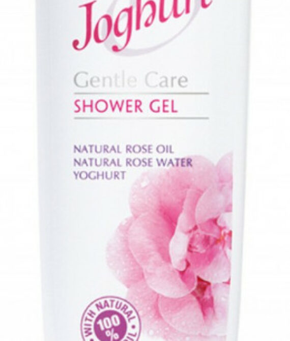 Деликатен душ гел с розово масло и йогурт Rose & Joghurt Българска Роза Карлово 200 мл
