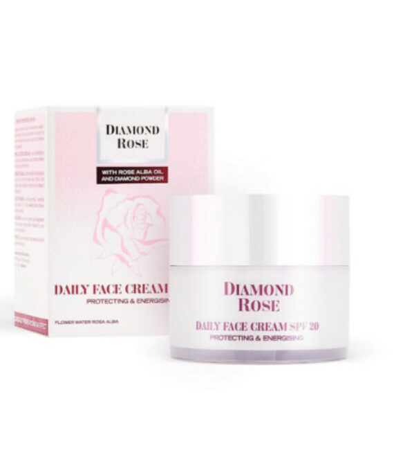 Дневен крем с UV защита SPF20 DIAMOND ROSE 50 ml – Хидратация и защита от фотостареене
