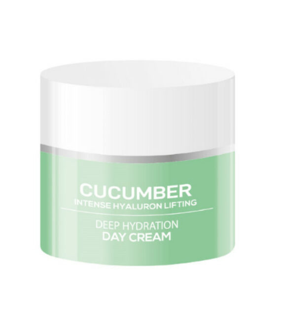 Овлажняващ крем дневна грижа CUCUMBER 50 мл – Хидратация и защита с хиалуронова киселина
