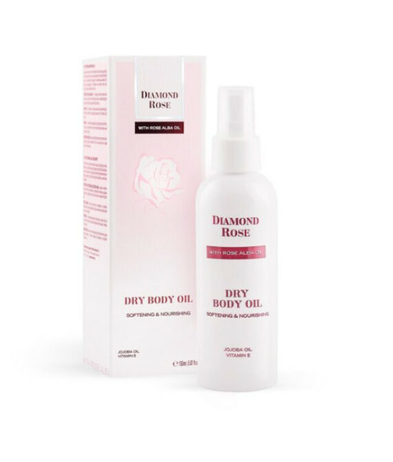 Сухо олио за тяло DIAMOND ROSE 150 ml – Омекотяващо, подхранващо и ароматно