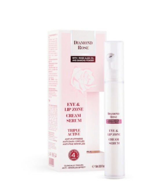 Крем за околоочен и устен контур DIAMOND ROSE 15 ml – Против бръчки и тъмни кръгове