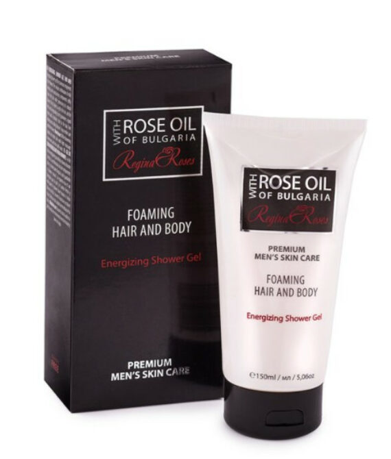 Енергизиращ душ гел за мъже REGINA ROSES 150 ml – дълготрайна хидратация и свеж аромат
