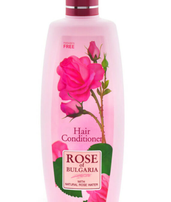 Балсам за изтощена коса ROSE OF BULGARIA 330 ml – подхранване, блясък и възстановяване