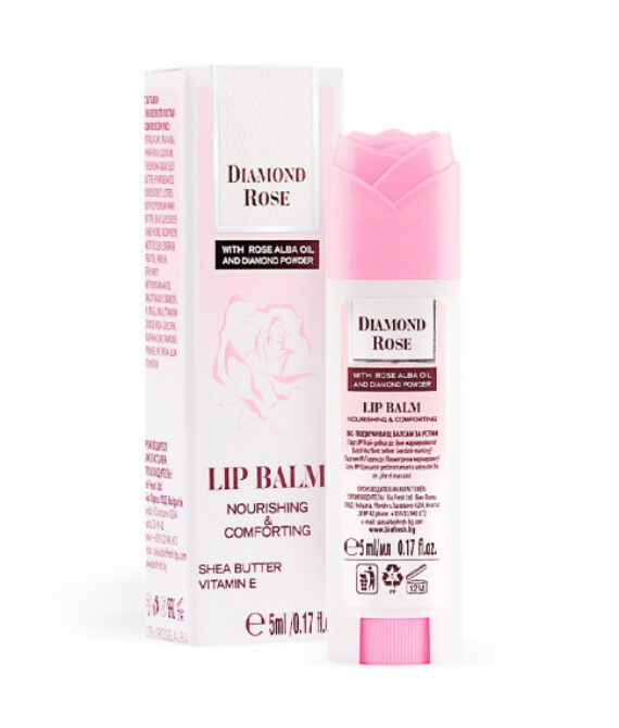 Подхранващ балсам за устни DIAMOND ROSE 5 ml