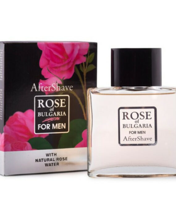 Афтършейв ROSE OF BULGARIA 100 ml – мъжествена свежест и грижа след бръснене