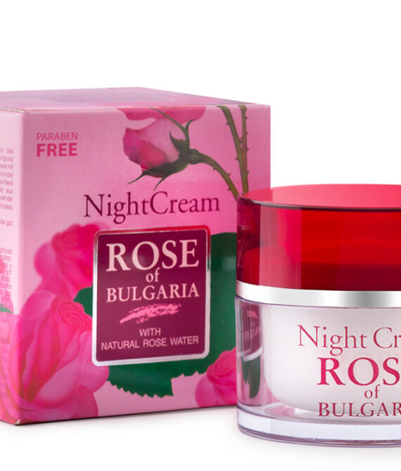 Нощен крем ROSE OF BULGARIA 50 ml – Натурална грижа