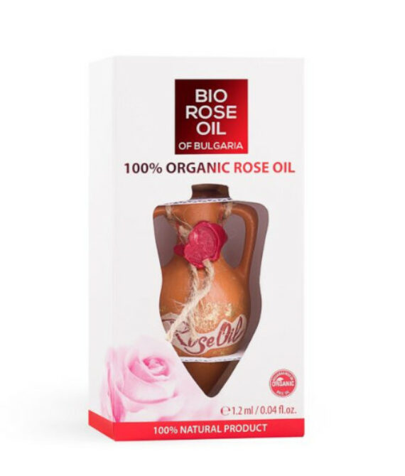 Българско розово масло – органик BIO ROSE OIL OF BULGARIA 1.2 мл