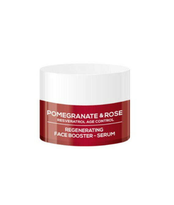 Регенериращ серум за лице VIA NATURAL Pomegranate & Rose 30 мл