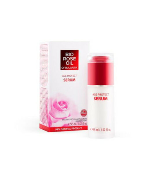 Защитен серум против стареене BIO ROSE OIL OF BULGARIA 45мл | Anti-age, регенериращ & лифтинг ефект