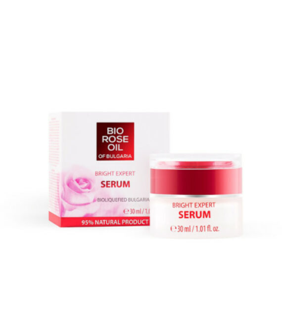 Серум за изсветляване на кожата с българско розово масло BIO ROSE OIL OF BULGARIA 30 мл