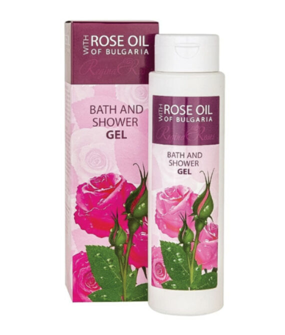 Душ гел REGINA ROSES 250 ml – с розово масло и пантенол за мека и ароматна кожа
