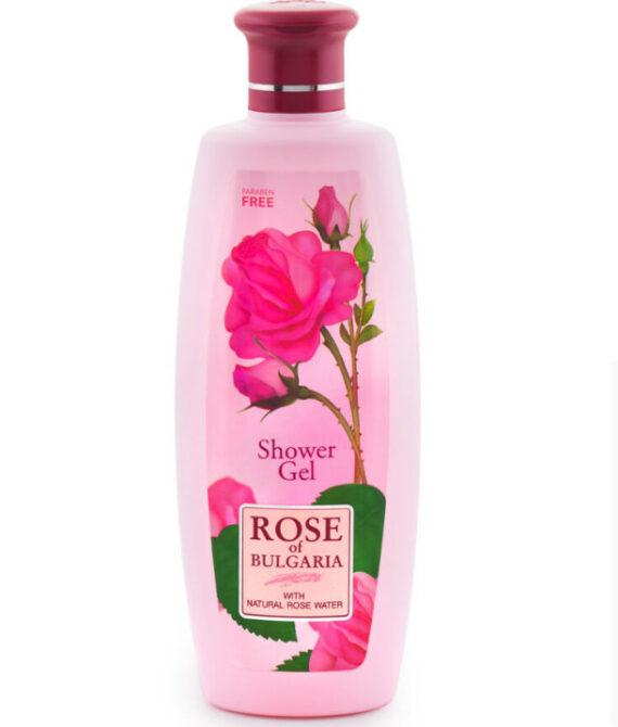 Душ гел дамски ROSE OF BULGARIA 330 ml – ежедневна нежна грижа с българска розова вода