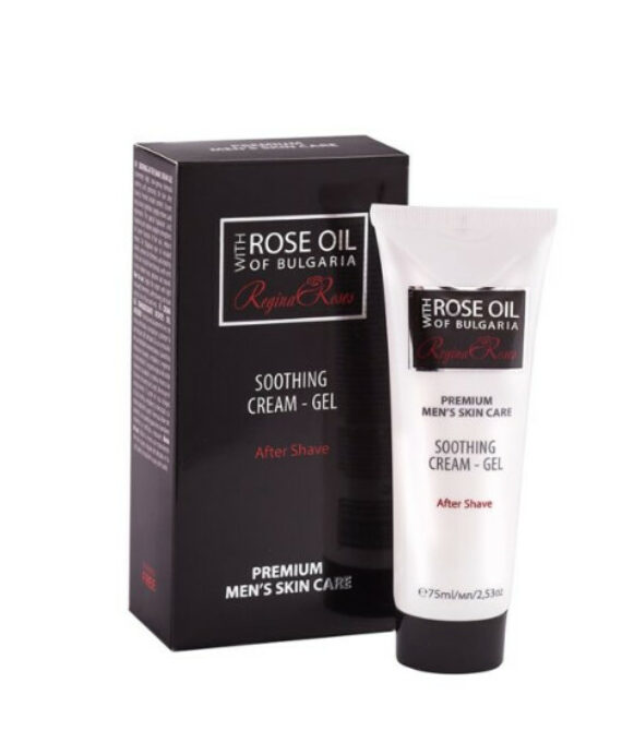 Успокояващ Крем Гел за След Бръснене REGINA ROSES 75 ml с Розово Масло