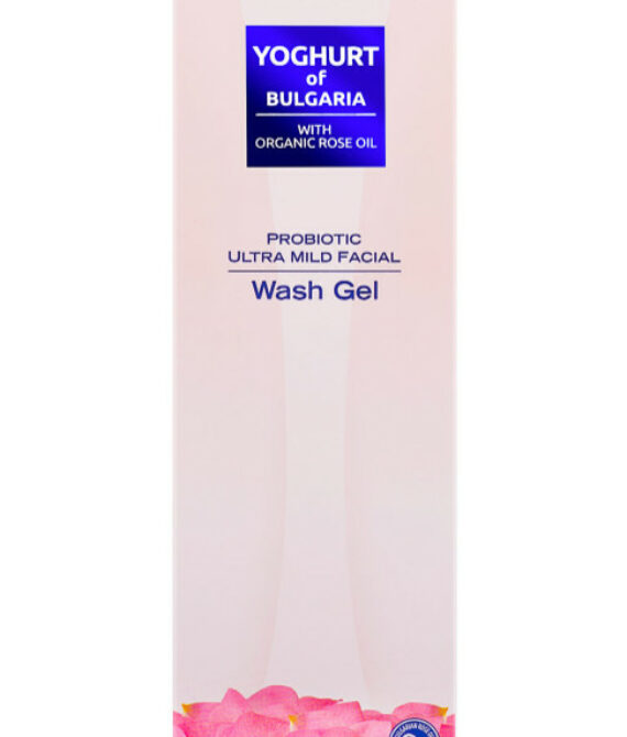 Пробиотичен гел за измиване на лице YOGHURT OF BULGARIA WITH ORGANIC ROSE OIL 200 ml